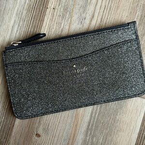 Kate Spade Sparkle!! Wallet Grey